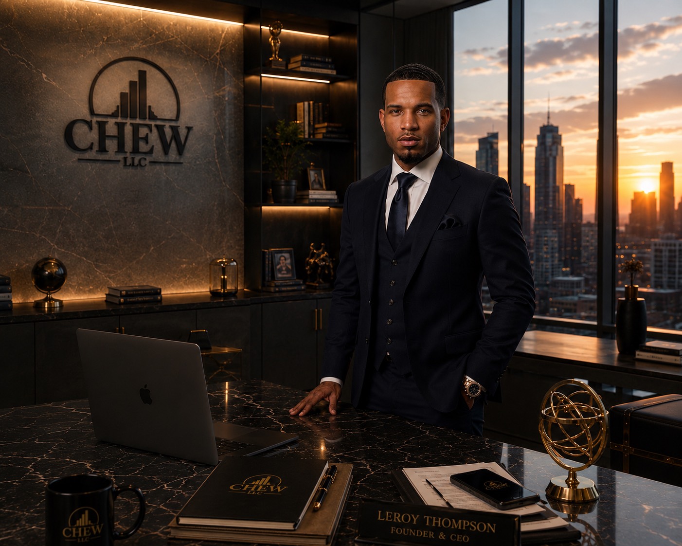 Leroy Thompson, Founder of CHEW LLC